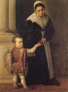 Child with Nurse Pietro